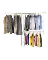 Wenko 3 Pieces Telescop Garment Organizer