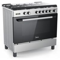 Midea Freestanding 90X60 Cooker With 5 Gas Burner