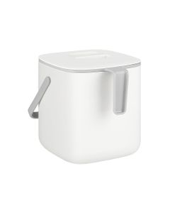 Litem Food Waste Bin For Kitchen Counter White 2.6 L