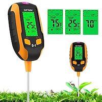 Soil Temperature Thermometer, 1pc Soil Moisture Meter, Soil Test Meter, Soil Moisture PH Meter Sunlight Intensity Lightinthebox - thumbnail