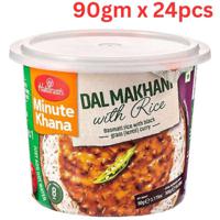 Haldirams Instant Bowl Dal Makhani With Rice 90 Gm Pack Of 24 (UAE Delivery Only)