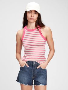 Sleeveless Halter-Neck Top