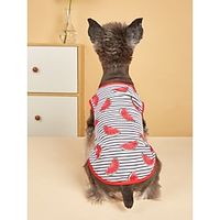 Dog Cat T-shirts Vest Flower Fruit Casual Daily Simple Style Casual / Daily Outdoor Dog Clothes Puppy Clothes Dog Outfits Breathable Red / Green Black Yellow and Green Costume for Girl and Boy Dog miniinthebox Dog Cat T-shirts Vest Flower Fruit Casual Daily Simple Style Casual / Daily Outdoor Dog Clothes Puppy Clothes Dog Outfits Breathable Red / Green Black Yellow and Green Costume for Girl and Boy Dog miniinthebox
