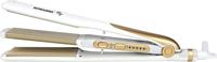 Sonashi 2 In 1 Hair Straightener And Crimper White-Gold - SHS-2082