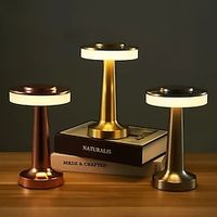 Retro Touch Led Charging Table Lamp Creative Dining Hotel Bar Coffee Table Lamp Outdoor Night Light Living Room Decorative Desk Dimmer Lamp Lightinthebox - thumbnail