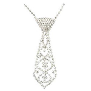 Women's Pendant Necklace Y Necklace Tassel Precious Fashion Zircon Silver Plated Alloy Silver 45 cm Necklace Jewelry 1pc For Christmas Wedding Party Evening Street Gift miniinthebox