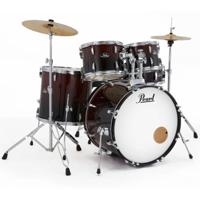 Pearl Rodeshow RS525SC/C#757 5-Pieces Complete Drumset With Cymbals - Garnet Fade Finish - thumbnail