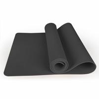 Just Nature Single Layer Yoga Mat Black 6mm Thick (183 x 61 cm) - thumbnail