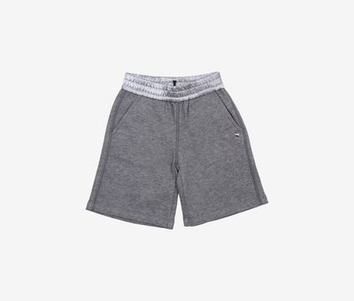Toddler Boys Pull On Short  Grey