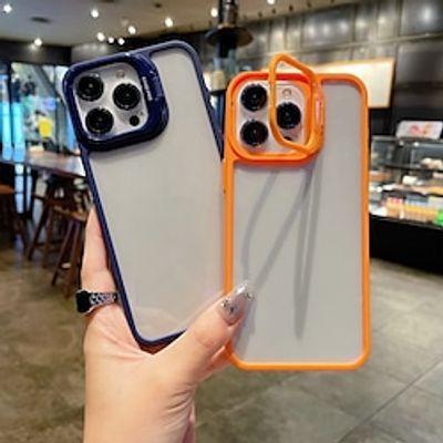 Phone Case For iPhone 15 Pro Max Plus iPhone 14 13 12 11 Pro Max X XR XS 8 7 Plus Back Cover with Stand Holder Transparent Shockproof TPU PC miniinthebox Phone Case For iPhone 15 Pro Max Plus iPhone 14 13 12 11 Pro Max X XR XS 8 7 Plus Back Cover with Stand Holder Transparent Shockproof TPU PC miniinthebox