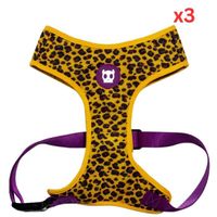 Zee.Dog Honey Adjustable Air Mesh Harness Extra Small (Pack Of 3)