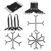 Bed Sheet Holder Straps Sheet Stays Keepers Bedsheet Holders Fasteners Coverlet miniinthebox - thumbnail