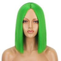 Blonde Wig 613 Bob Wigs for Women Middle Part Straight Wig Heat Resistant Synthetic Wigs Middle Part Cosplay Costume Wig miniinthebox - thumbnail