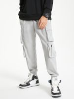 Men Pocket Utility Cargo Pants - thumbnail