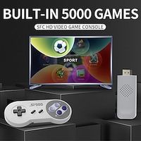 POWKIDDY SF900 HD TV Game Stick Retro Video Gaming Console With 2 Game Controllers 2.4G Wireless Gamepad Game Players Lightinthebox - thumbnail