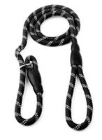 Woofy Nylon Slip Rope Durable Sturdy Comfortable No Pull Training Lead For Dogs Walking Hiking Camping