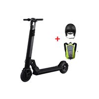 Switch E Scooter Troxus Black + Safety Helmet + Safety bag | FGACSWSCTRHLMTSFTYBG