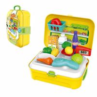 Little Story Role Play Shopkeeper Supermarket Set Box Backpack 21 Pcs - Yellow LS_RPBP_SMYE