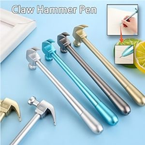 4 PCs Metal Sheep's Head Hammer Gel Pen Cartoon Sreative Stationery Student Supplies.School Office Accessories Lightinthebox