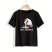 T-shirt Print Graphic T-shirt For Men's Women's Unisex Adults' Hot Stamping 100% Polyester Casual Daily miniinthebox