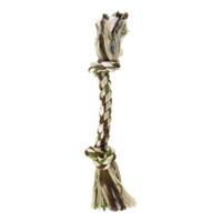 Booda Dog Toy 2Knot Rope Bone Medium - Multicolor