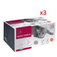 M-PETS Swing Tumbler Interactive Cat Toy (Pack Of 3)
