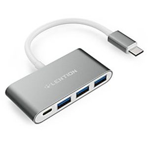 LENTION High Speed Support Power Delivery Function C13se USB 3.0 USB C to USB 3.0 PD 3.0 USB Hub 4 Ports For Windows, PC, Laptop Lightinthebox