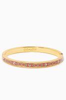 Signature Stone Hinged Bangle Signature Stone Hinged Bangle