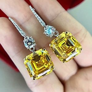 Women's Stud Earrings Drop Earrings Hoop Earrings Retro Drop Vintage Personalized Stylish Simple Luxury Earrings Jewelry Yellow For Party Street Daily Holiday Festival 1 Pair Lightinthebox