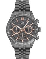Beverly Hills Polo Club Men's Multi Function Gun Dial Watch - BP3316X.060
