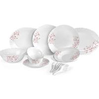 Royalford Opal Ware Dinner Set, 34 Pcs - RF8985