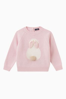 Bunny Ears & Tail Sweater in Knit