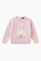Bunny Ears & Tail Sweater in Knit - thumbnail
