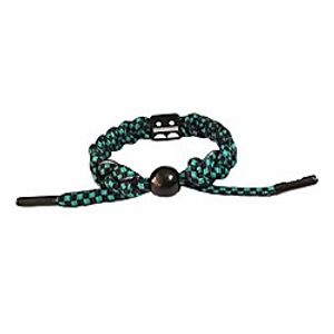 i3c the blade of demon slayer tanjiro kadomon nidou tanjiro bracelet braided wristband for boys girls teens women men (not reflective) Lightinthebox