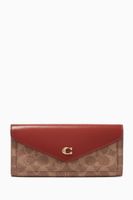Wyn Wallet in Colourblock Signature Canvas Wyn Wallet in Colourblock Signature Canvas