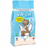 Kiki Kat White Bentonite Clumping Cat Litter Cleany 10 L (8.7 Kg)