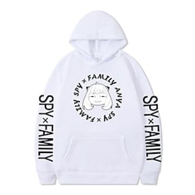 Inspired by SPY×FAMILY Anya Forger Hoodie Anime 100% Polyester Anime Graphic Street Style Hoodie For Men's / Women's / Couple's miniinthebox