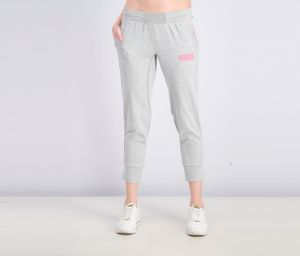 Womens Printed Sweat Pants  Light Grey Heather