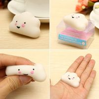 Mochi Cloud Squishy Squeeze Cute Healing Toy Kawaii Collection Stress Reliever Gift Decor