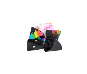 Girls Rainbow Bow Hair Clip  Black