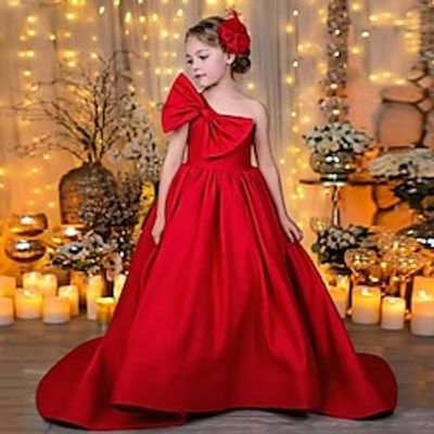 Kids Girls' Party Dress Solid Color Sleeveless Performance Mesh Princess Sweet Mesh Mid-Calf Sheath Dress Tulle Dress Summer Spring Fall 2-12 Years Silver Black Wine Lightinthebox