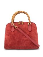 Gucci Pre-Owned Bamboo 2way hand bag - Red