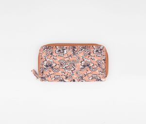 Womens Making Waves Front Pocket Organizer Wallet  Blush Combo