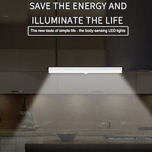 USB Body Sensing Light Smart Home Charging Night Light Cabinet Wardrobe Light Staircase Sensing Light Strip Light Lightinthebox