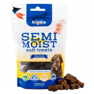 Frigera Semi-Moist Soft Treats High Meat Gluten & Grain Free Ostrich 165G ( Buy 1 Get 1 Free )