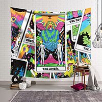 Tarot Divination Wall Tapestry Art Decor Blanket Curtain Hanging Home Bedroom Living Room Decoration Polyester miniinthebox - thumbnail