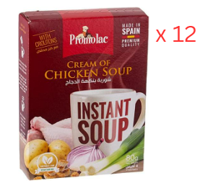 Promolac Instant Chicken Cream Soup 12x80gms