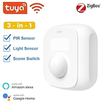Secure Your Home with Adaprox Motion Sensor Alarm - WiFiZigBee Compatible  Smart Life App Control Lightinthebox