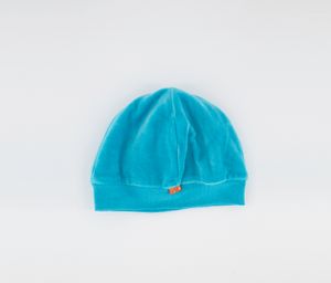 Baby Boys Reversible Cap  Blue/Lime