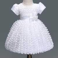 White Baby Girl Princess Dress